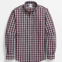 Brooks Brothers 布克兄弟 格纹府绸男士衬衫