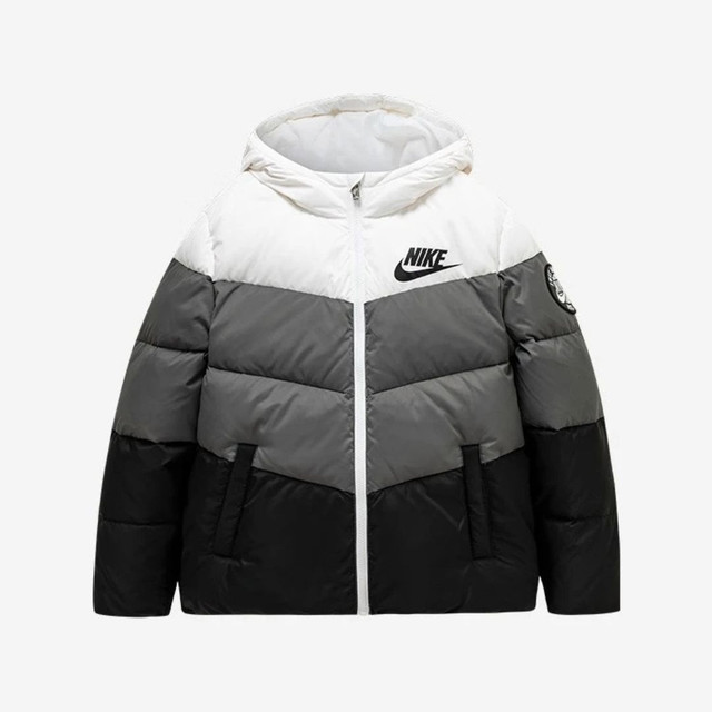 NIKE 儿童连帽羽绒服 高充绒