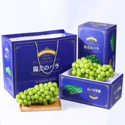 四川 一级特大果晴王 阳光玫瑰 葡萄 2.5斤装 单果10-20G