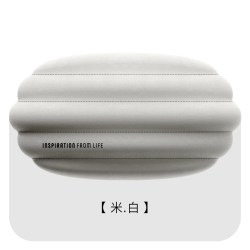 bbdd 汽配 空气头枕 汽车护颈枕 米白色