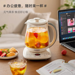 奥克斯 养生壶炖煮壶一体 高硼硅玻璃 1.5L