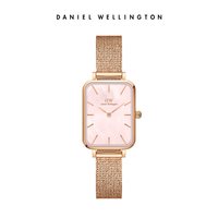 Daniel Wellington QUADRO系列 女士腕表 Quadro 20X26 Pressed Melrose RG MOP 珠光贝母盘