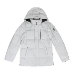 MOOSE KNUCKLES 男士羽绒服 GREY CLOUD 3Q PUFFER JACKET