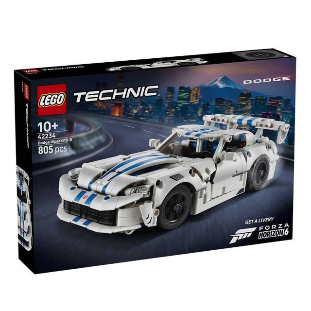 乐高 机械组系列42234道奇Viper GTS-R跑车2026新品