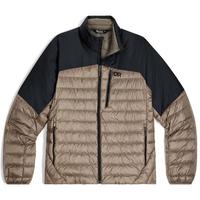Outdoor Research Helium Down Jacket - Men's , Color: Sable/Black, Black',  Mens Clothing
