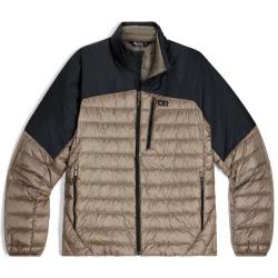 Outdoor Research Helium Down Jacket - Men's , Color: Sable/Black, Black',  Mens Clothing