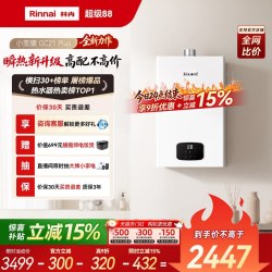 林内 JSQ31-GC21 强排式燃气热水器 16L