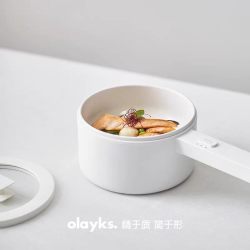 欧莱克 HK-84013502 多用途锅 白色