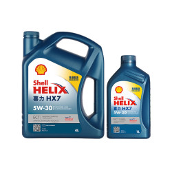 壳牌 蓝喜力合成技术机油HX7 5W-30 API SN/C3 4L+1L