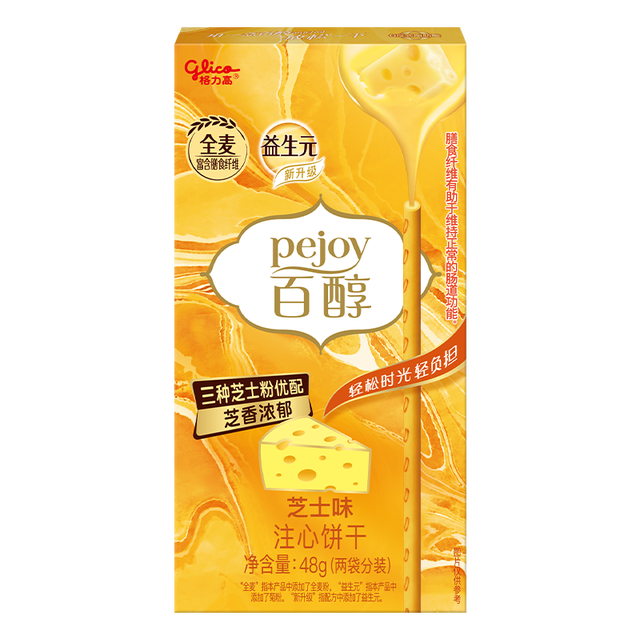 格力高 百醇百奇系列 百醇芝士蛋糕 48g