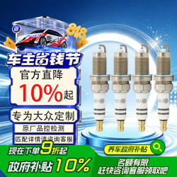 大众 原厂火花塞 4支装 宝来/高尔夫/速腾/迈腾 1.6L/2.0L（咨询客服）