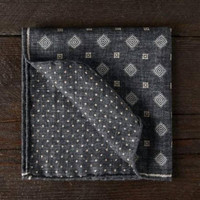 BRUNELLO CUCINELLI 双层真丝口袋巾