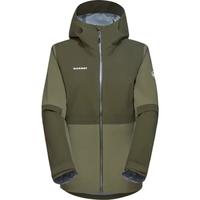 MAMMUT Linard Guide HS Hooded Jacket - Women's , Color: Marsh/Dark Marsh, Black'
