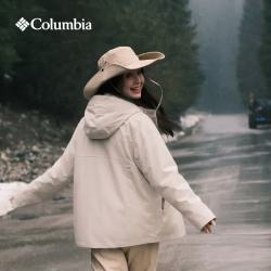 Columbia 冲锋衣女26秋冬户外防风防水单层运动连帽夹克外套WR0533 278 S