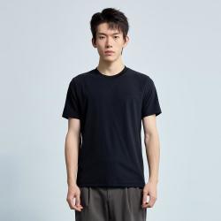 利郎 LESS IS MORE T恤男弹力易打理通勤针织短袖衫
