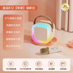 金运 自带声卡 儿童麦克风音响一体机