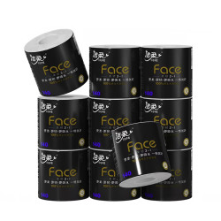 洁柔 黑Face系列 有芯卷纸 140克*10卷