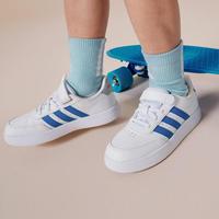 adidas 男中大童休闲鞋魔术贴运动板鞋童鞋