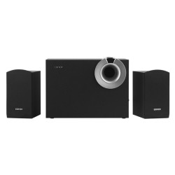 漫步者 R206BT 2.1声道 桌面 多媒体蓝牙音箱 黑色