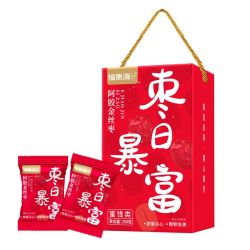 福東海 福东海阿胶金丝枣枣日暴富礼盒一盒250g