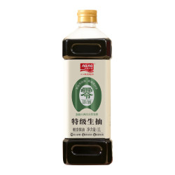 加加 酱油 380天零添加生抽1L 0添加防腐剂