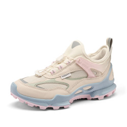 ecco BIOM C踪迹 25年春新款老爹运动鞋女 健步803383 黑色/深紫色