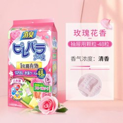 安速 抽屉用衣物防蛀剂 玫瑰花香