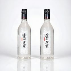 泸州老窖 二曲 黑盖二曲光瓶 白酒42度500ml 浓香型白酒