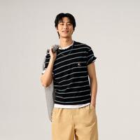 TOMMY HILFIGER Tommy Jeans春夏男女情侣纯棉针织短袖上衣
