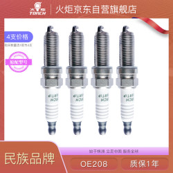 TORCH 原厂火花塞OE208奇瑞5X瑞虎8 PLUS Pro 7星途凌云S揽月捷途观致5S