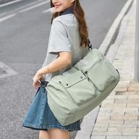 热风 大容量旅行包运动健身斜挎包干湿分离轻便百搭单肩手提包生日礼物
