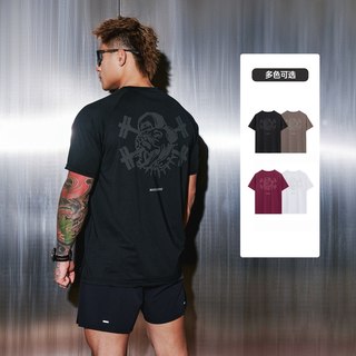 肌肉狗 隐翼速干吸湿抗菌 运动短袖T恤
