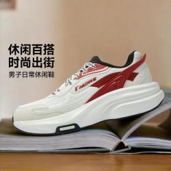 361° 运动潮流舒适百搭网面透气复古男式运动休闲鞋