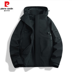 皮尔·卡丹 皮尔卡丹（pierre cardin）山系户外三防冲锋衣 男女同款