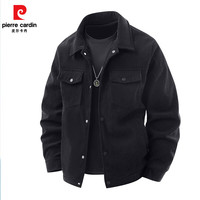 皮尔·卡丹 皮尔卡丹（pierre cardin）男士潮流翻领工装夹克外套