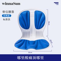 winnaSun JWYK灰色升级款01-1 护腰坐垫 大号 浅绿色