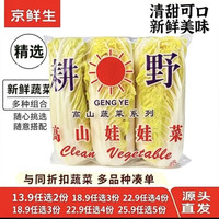 京鲜生  &兰州小娃娃菜3棵/包 500g+ 火锅食材源头直发 &包邮