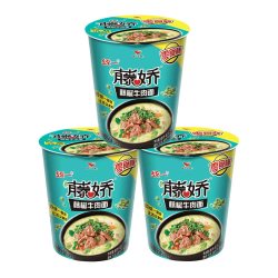 统一 藤椒牛肉面 62g*3杯