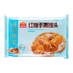 广州酒家 广式早餐 包子饺子汤圆 面点心生鲜半成品方便速食 红糖手撕馒头390g（6个装）