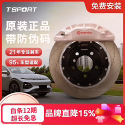 布雷博 正品全新卡钳前六后四活塞GT6 GT4  ttsport刹车卡钳套装改装 布雷