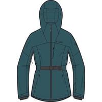 Columbia Cirque Bowl Insulated Jacket - Women's , Color: Black, Everblue',  Womens Clothing