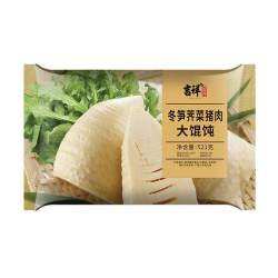 吉祥馄饨 中国大陆 冬笋荠菜猪肉大馄饨 521g