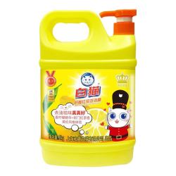 白猫 柠檬红茶洗洁精2斤*1瓶丨柠檬红茶