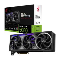 华硕 ROG Astral geForce RTX 5080 16GB GDDR7 OC 版游戏显卡 夜神