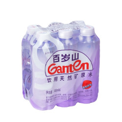 百岁山 天然矿泉水 348ml*6瓶 膜包