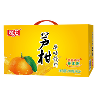 惠尔康 果汁饮料 248ml*24盒 芦柑