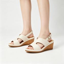 Bata 女士一字带凉鞋 2026