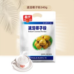 春光 海南特产纯椰子粉400g×2罐