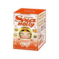百亿补贴：泡泡玛特 MEGA SPACE MOLLY emoji™ 盲盒礼物 单只