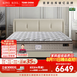 金可儿 Kingkoil）皮艺床世茂康莱德MasterCollection床架希尔顿集团顶奢酒店太空灰
